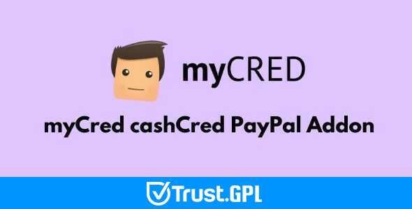 myCred cashCred PayPal Addon v1.0.2