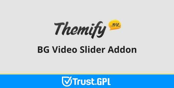 Themify Builder BG Video Slider Addon v3.5.1