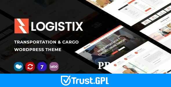 Logistix Theme v1.30 – Responsive Transportation WordPress Theme