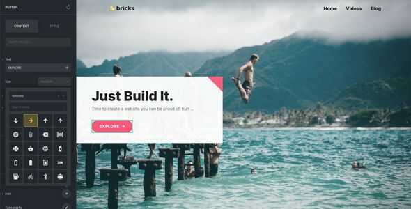 Bricks Theme v2.0 – With built In Builder