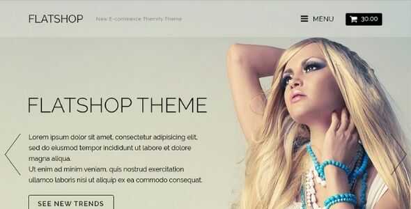 Themify Flatshop WooCommerce Theme v7.5.7 + Activation